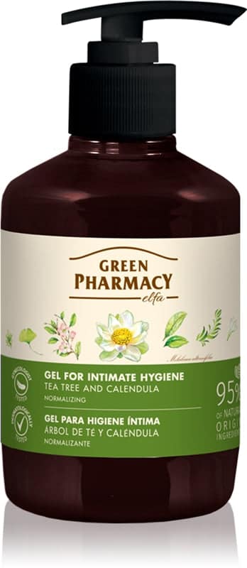 Green Pharmacy Marigold & Tea Tree gel per l'igiene intima 370 ml