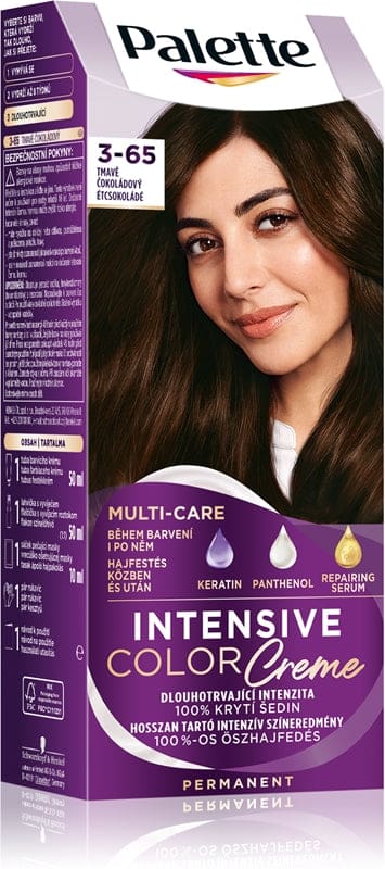 Schwarzkopf Palette Intensive Color Creme tinta permanente per capelli colore 3-65 (W2) Dark Chocolate