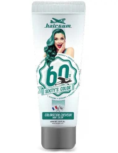 Hairgum Sixty's Colore capelli Color Smeraldo