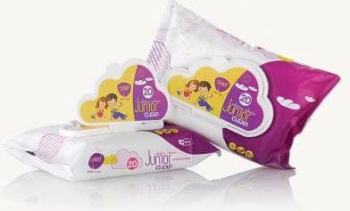 Clendy Salviettine Imbevute Junior Clean 20 Pezzi