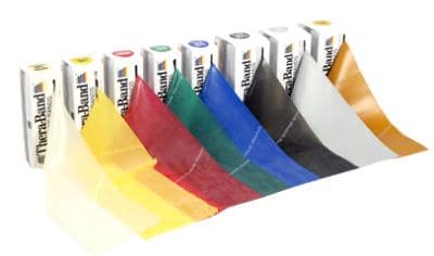 FASCIA ELASTICA THERA-BAND 45 m. x 15 cm. BLU - FORTE