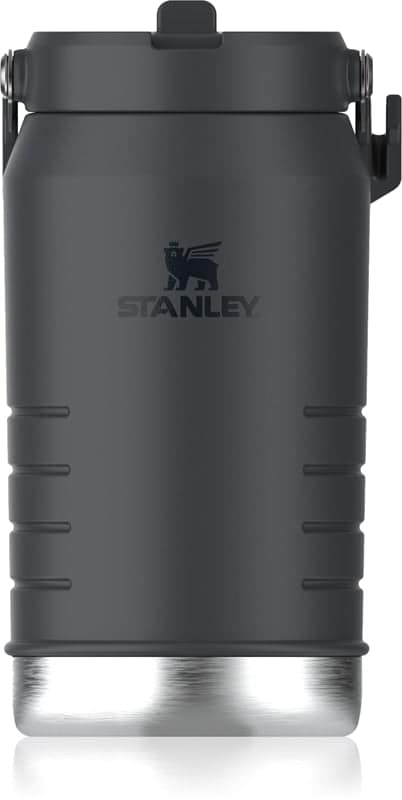Stanley IceFlow™ Flip Straw Jug thermos con cannuccia nero 2.0 1890 ml