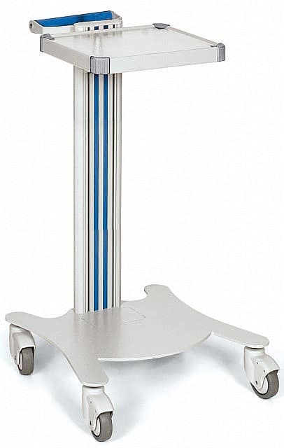 Carrello Medicale Multifunzione con 1 ripiano 26x26cm SUPER EASY BASIC (H.79cm)