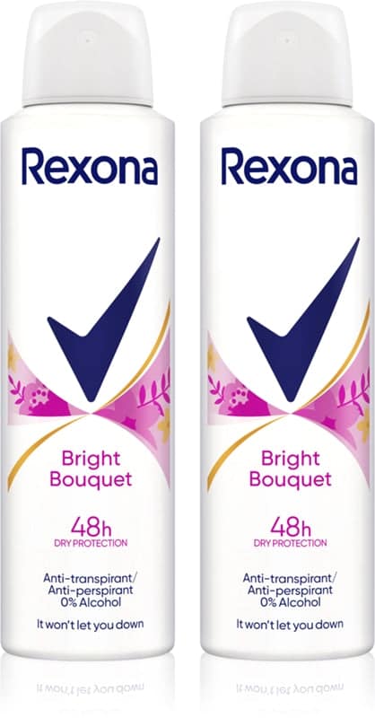 Rexona Sexy Bouquet antitraspirante spray confezione conveniente 2 x 150 ml