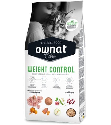 Ownat Cat Care Weight Control al Tacchino - 1.5 Kg