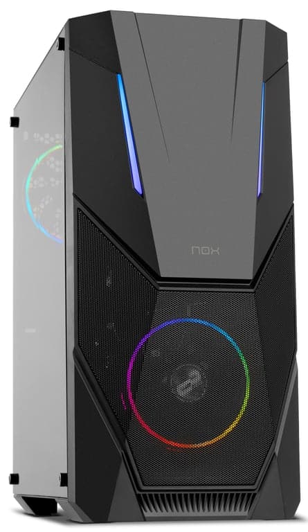 NOX Infinity Delta Midi Tower Nero - nuovo