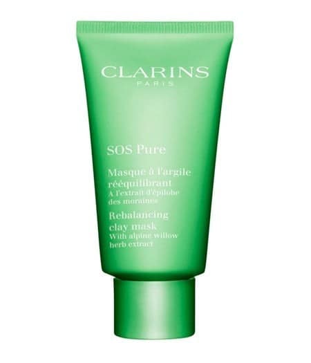 Clarins Sos Pure Maschera Riequilibrante Allargilla Pelle Mista O Grassa 75 Ml