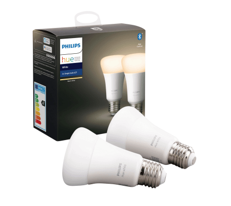 Confezione da 2 lampadine Philips Hue White - Bluetooth - E27 - 9,5 W - nuovo