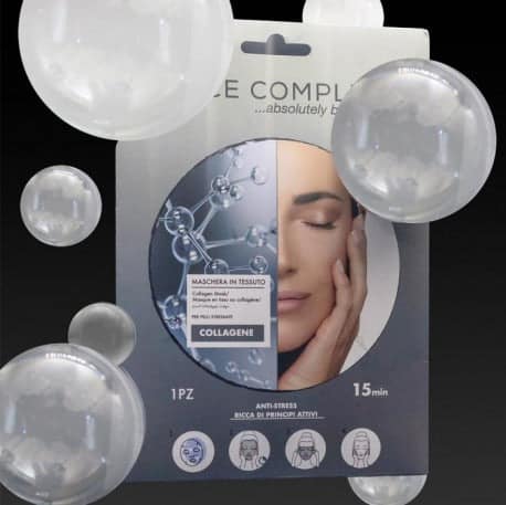 Black Head Maschera In Tessuto Viso Anti Rughe Tonificante Idratante Collagene 1 Pezzi