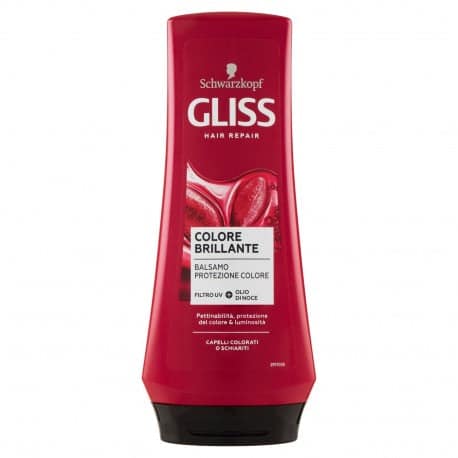 Gliss Repair Colore Brillante Balsamo Capelli Protezione Colore 200 Ml