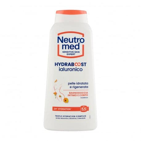 Neutromed Hydraboost Ialuronico – Bagnodoccia Intimo E Corpo Calendula Ph 5,5 600 Ml