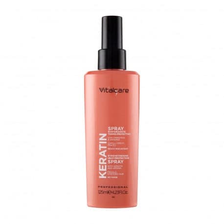 Vitalcare Keratin Spray Rinforzante Termo-Protettivo 125 Ml