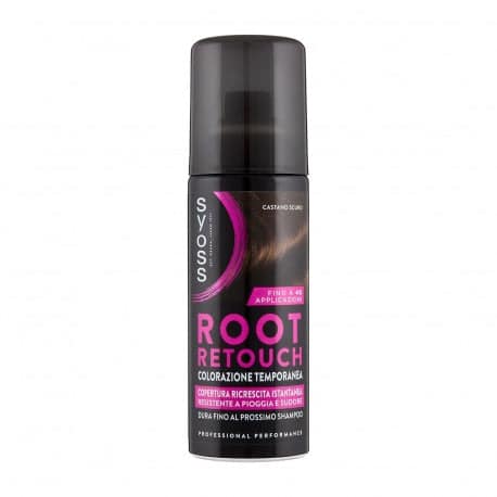 Syoss Root Retouch Colorazione Temporanea 120 Ml Castano Scuro