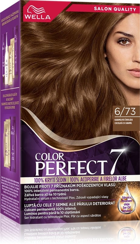 Wella Color Perfect tinta per capelli colore 6/73 Toffee Chocolate