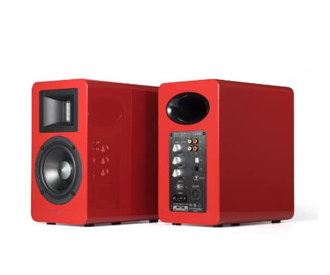 AIRPULSE A100 Altoparlante rosso cablato e wireless 100 W - nuovo