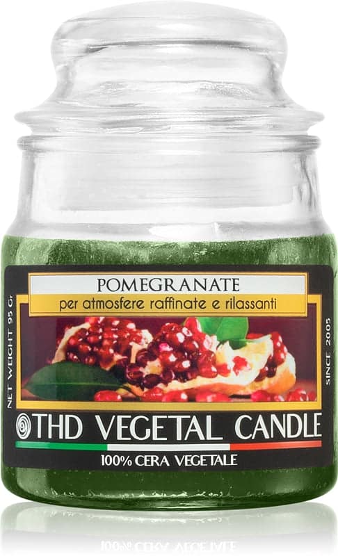 THD Italian Luxury Pomegranate candela profumata 95 g