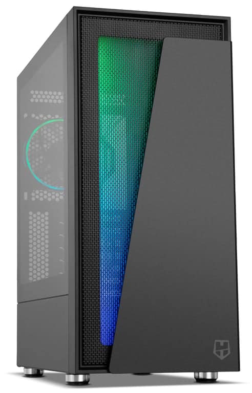 NOX Hummer Blaster Midi Tower Nero - nuovo