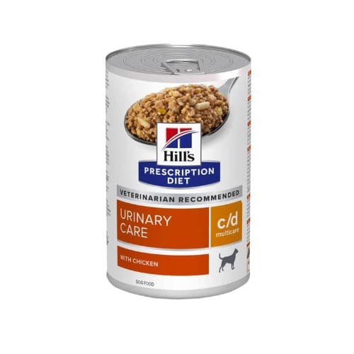 Hill's c/d Urinary Prescription Diet Canine Umido Peso Confezione 370 g