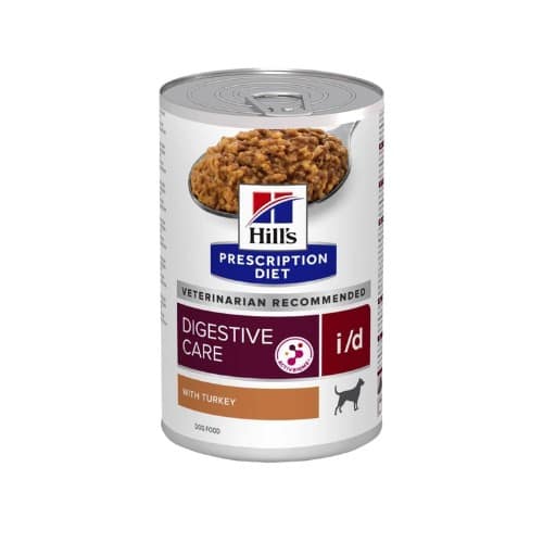 Hill’s i/d Digestive Care con Tacchino Prescription Diet Canine Umido Peso Confezione 200 g – KIT 12x