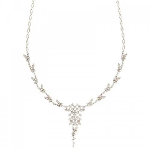 Collana Tennis Donna Oro Bianco 803321734850