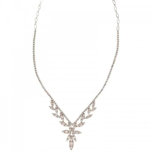 Collana Donna in Oro Bianco 803321734856