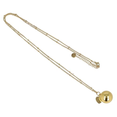 Collana Chiama Angeli Acciaio PVD Oro GLBJDK-CL3729G