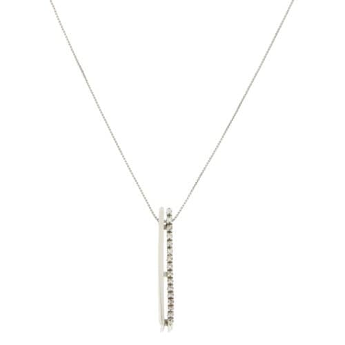 Collana Donna Oro Bianco GL100322