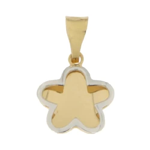 Ciondolo Donna Oro Giallo Bianco GL100674