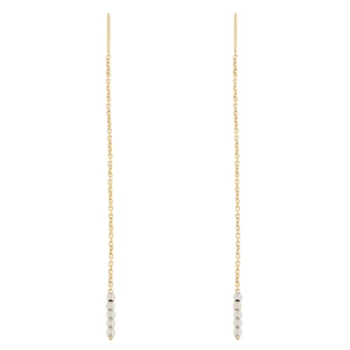 Orecchini Donna Oro Bianco Giallo GL101424