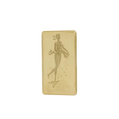 Lingotto della fortuna Unoaerre 15 grammi oro 750 18kt
