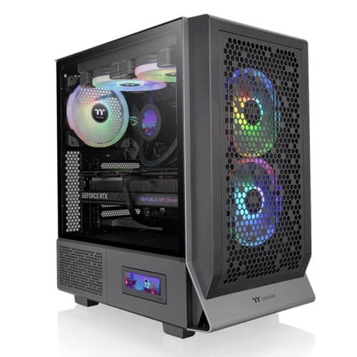 Thermaltake Ceres 300 TG Midi Tower Nero - nuovo