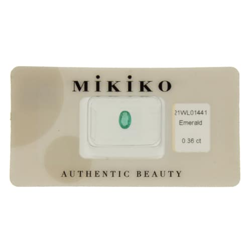 Mikiko Smeraldo Blister Certificato 21WL01441