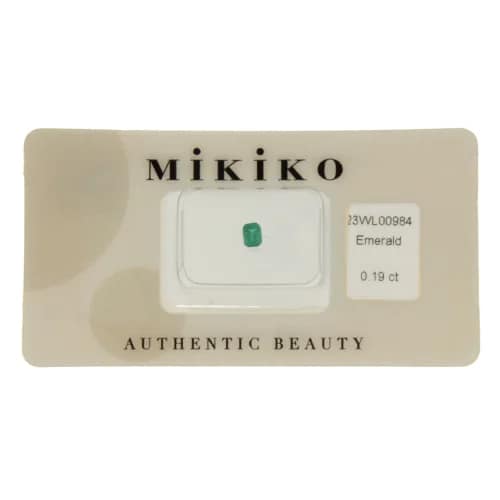 Mikiko Smeraldo Blister Certificato 23WL00984