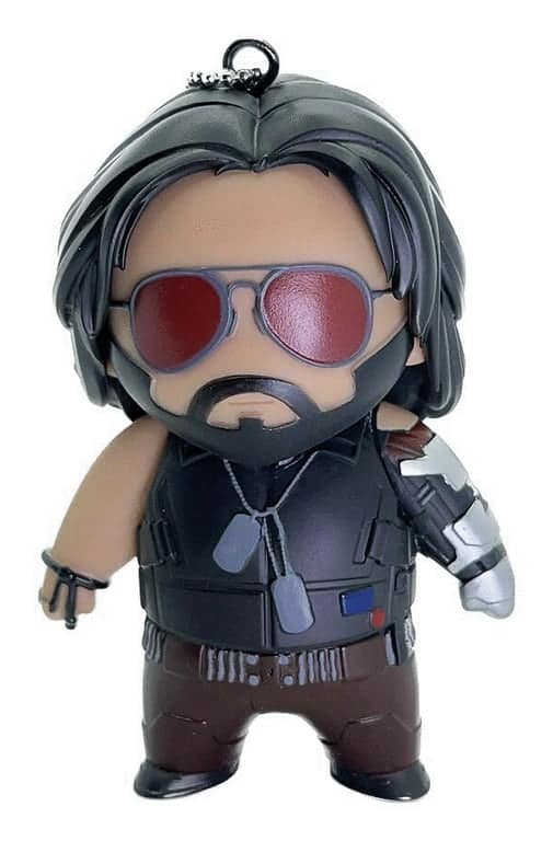 Figura d'azione appesa di Cyberpunk 2077 - Johnny Silverhand - nuovo