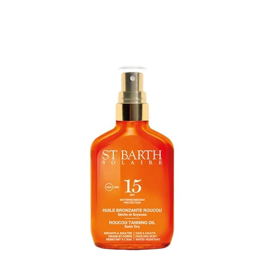 St. Barth Roucou SPF 15 Olio abbronzante