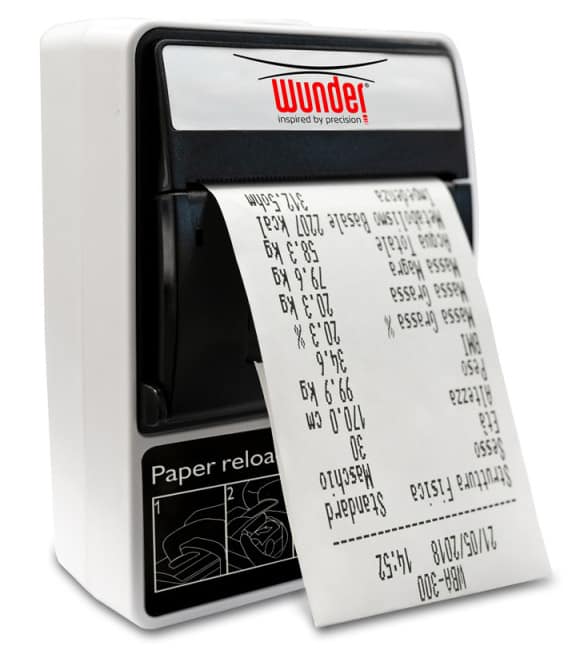 Stampante WS per bilance Wunder