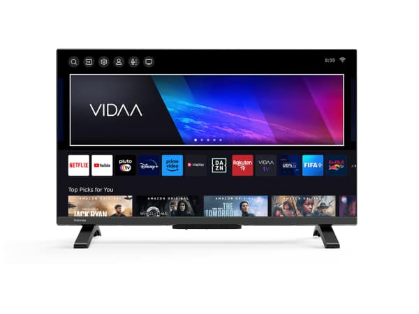 Toshiba 32WV2E63DG TV 81,3 cm (32 ) HD Smart TV Nero 250 cd/m² (HDTV) - nuovo