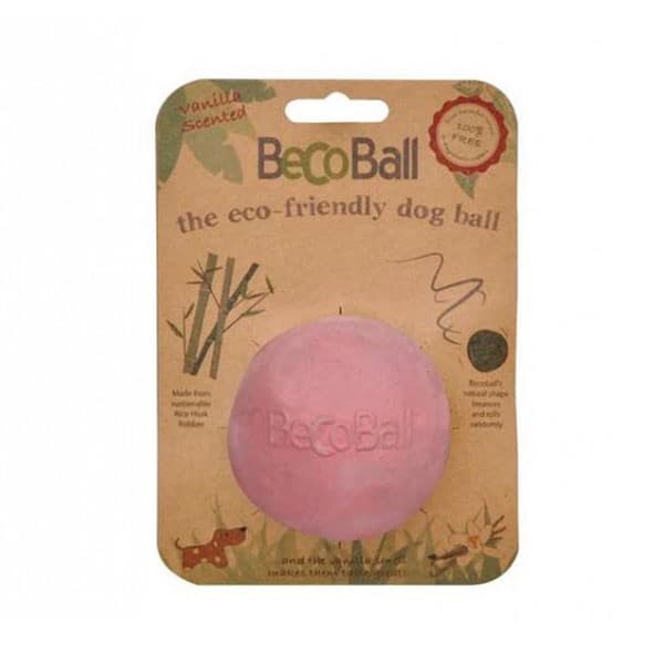 Beco Ball Palla Eco-Compatibile Rosa per Cani