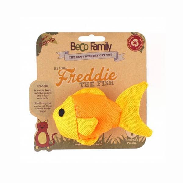 Beco Family Gioco Pesciolino Freddie The Fish per Gatti Misura M