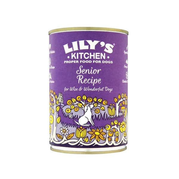 Lily’s Kitchen Senior Recipe Umido per Cani 400gr Peso Confezione 400 g – KIT 12x