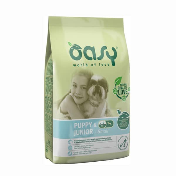 Oasy Puppy&Junior Small Peso Confezione 1 Kg