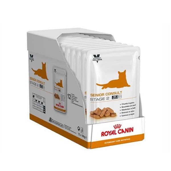 Royal Canin V-Diet Senior Consult Stage2 Gatto Busta 100g Peso Confezione 100 g