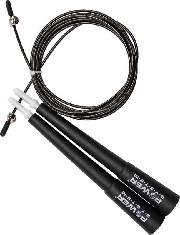 Power System Jump Rope corda per saltare colore nero
