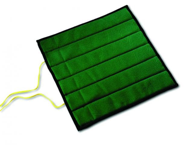 Tappetino terapeutico 40×40 cm formato da 2 cavi a 3 solenoidi cadauno (totale 6 solenoidi) per magnetoterapia MAG2000 E MAG2000+