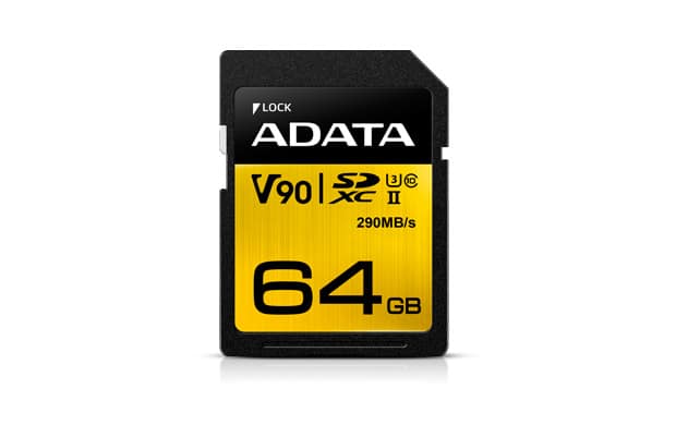 ADATA Premier ONE 64 GB SDXC UHS-II Classe 10 - nuovo