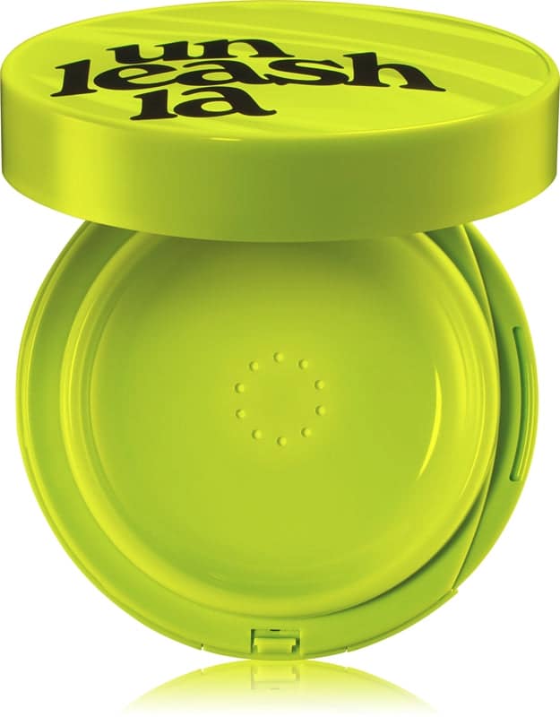 Unleashia Satin Wear Healthy Green fondotinta cushion lunga tenuta SPF 30 colore 23W Bisque 15 g