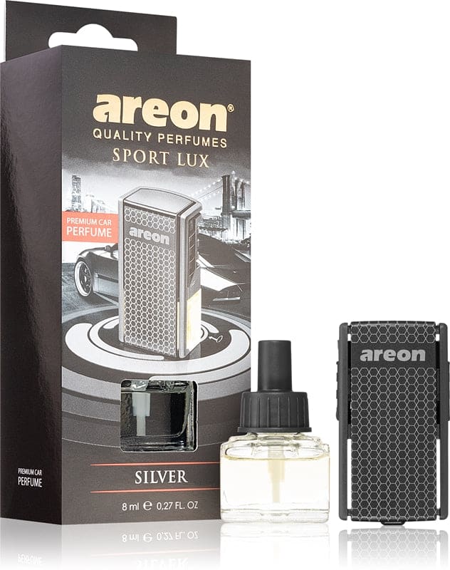 Areon Car Black Edition Silver deodorante per auto 8 ml