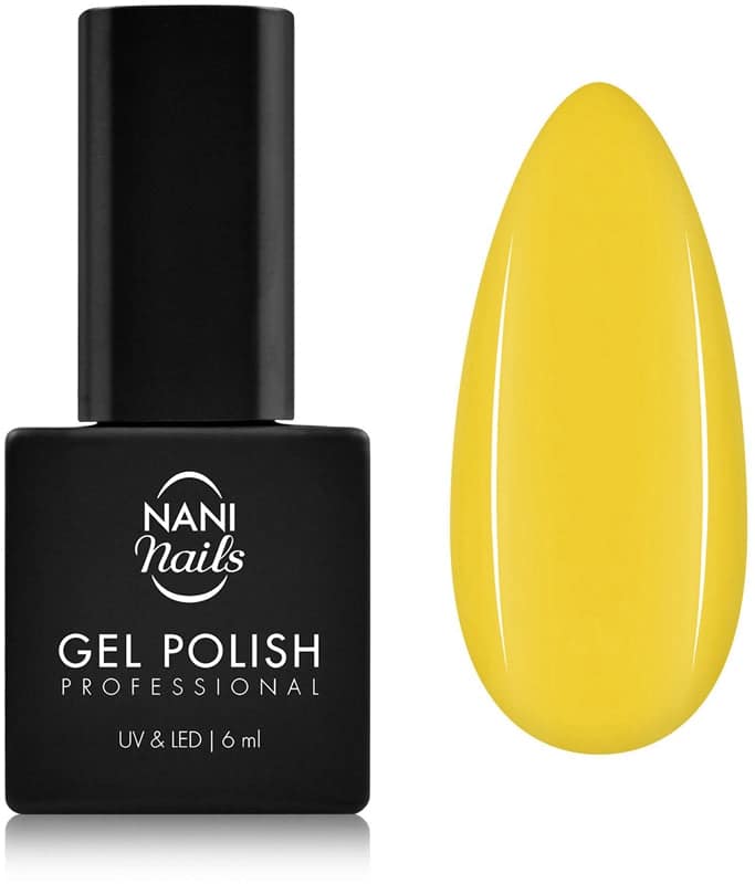 NaniNails NANI Professional gel smalto colore Bitter Yellow 6 ml