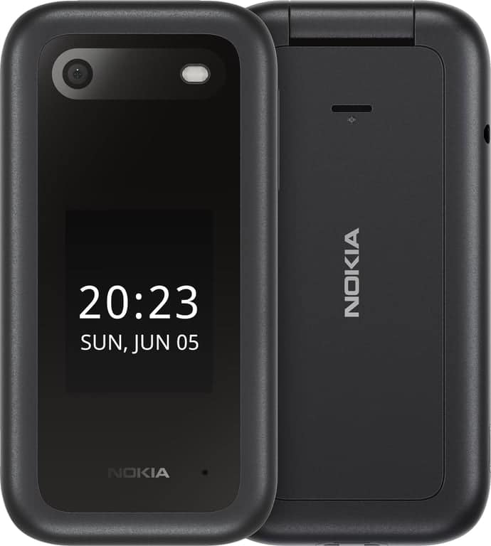 Nokia 2660 Flip 7,11 cm (2.8 ) 123 g Nero Telefono entry-level - nuovo