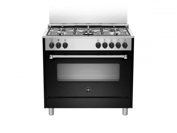 Bertazzoni La Germania Americana AMN965ENEV cucina Gas Nero A#CONSEGNA IN 3 SETTIMANE##CONSEGNA IN 3 SETTIMANE#